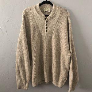 Eddie Bauer men’s knit cardigan sweater